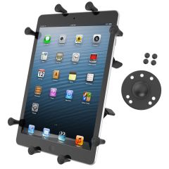 RAM Mounts Universal X-Grip Cradle with Round Base Adapter for 10" Large Tablets - RAM-B-202-UN9U