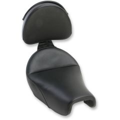 Saddlemen Renegade Heels Down Solo Seat Studded - with Driver Backrest - 807-11-0031