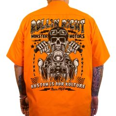 Lethal Threat Rollin Right Printed Work Shirt