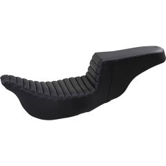 Saddlemen Step-Up Seat Black - Front Tuck and Roll - Extended Reach - 808-07B-171EXT