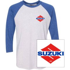 Factory Effex Suzuki Wedge Baseball T-Shirt