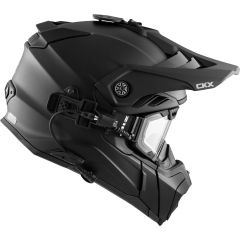 CKX Titan Air Flow Solid Snow Helmet with Electric Goggles