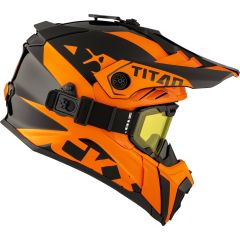 CKX Titan Air Flow Extra Snow Helmet with Dual Lens Goggles