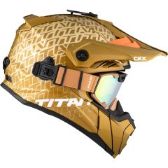 CKX Titan Air Flow Roar Snow Helmet with Dual Lens Goggles