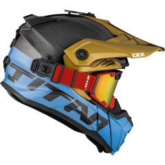 CKX Titan Air Flow Stalwart Snow Helmet with Dual Lens Goggles