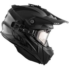 CKX Titan Original Solid Snow Helmet with Electric Goggles