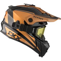 CKX Titan Original Roost Snow Helmet with Dual Lens Goggles