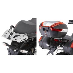 Givi SRA Monokey Aluminum Rack Mounting Kit - SRA7401 | Ducati Multistrada 1200 2010-2014