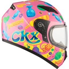 CKX Youth RR519Y Candy Snow Helmet with Dual Lens Shield